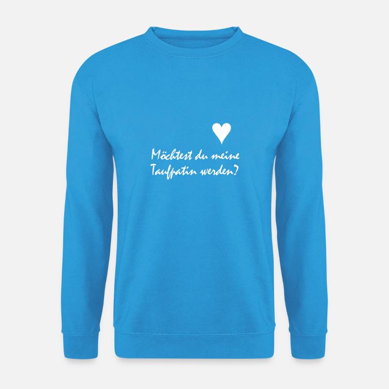Taufpatin - Unisex Pullover - Meeresblau