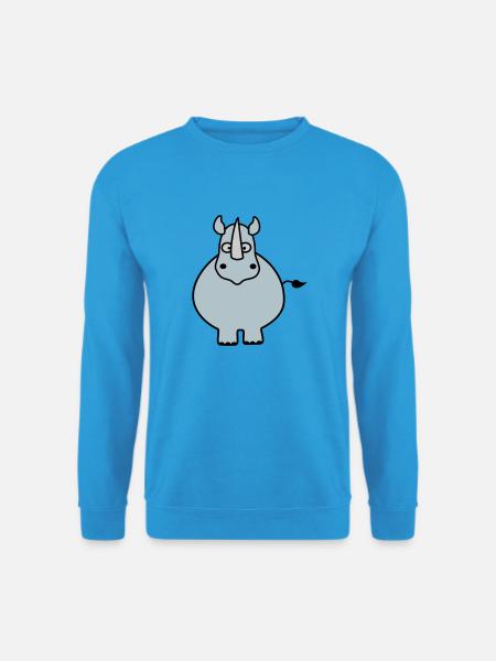Rhino - Sweat-shirt Unisexe - bleu mer