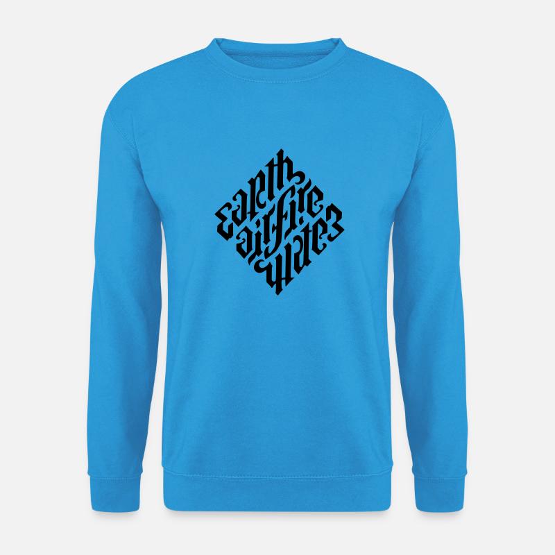 illuminati diamond - Unisex Pullover - Meeresblau