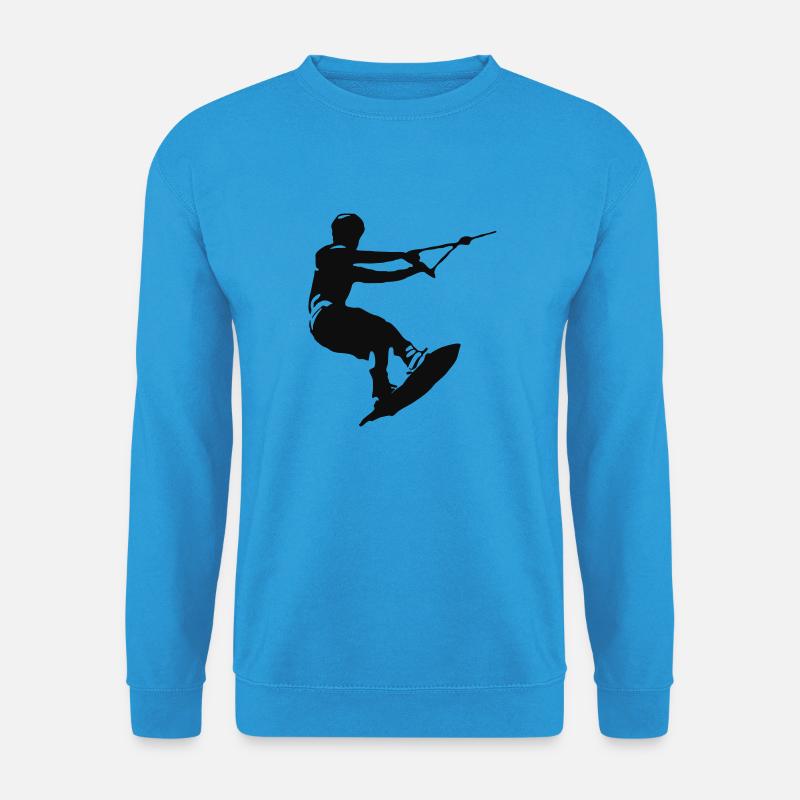 Wakeboarder - Unisex Pullover - Meeresblau