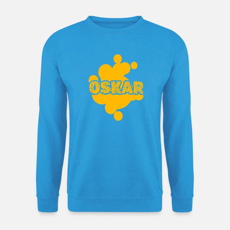 Oskar als Maler - Unisex Pullover - Meeresblau
