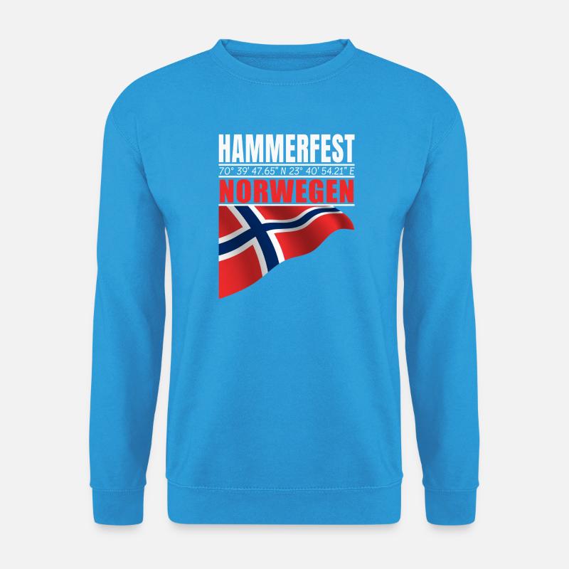 Hammerfest - Unisex Sweatshirt - sea blue
