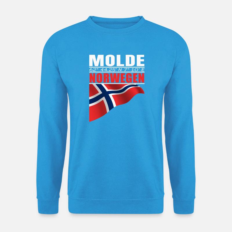 Molde - Unisex Pullover - Meeresblau