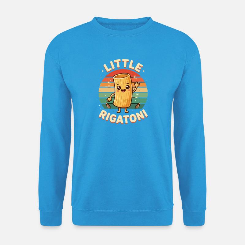 Kleiner Rigatoni Charakter - Unisex Pullover - Meeresblau