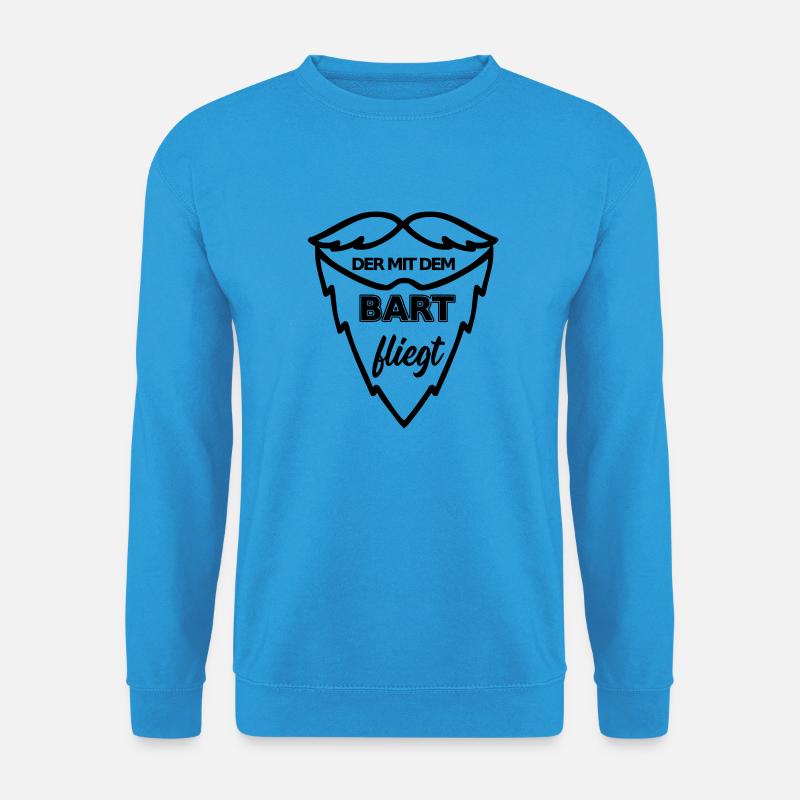 bartfliegt - Unisex Pullover - Meeresblau