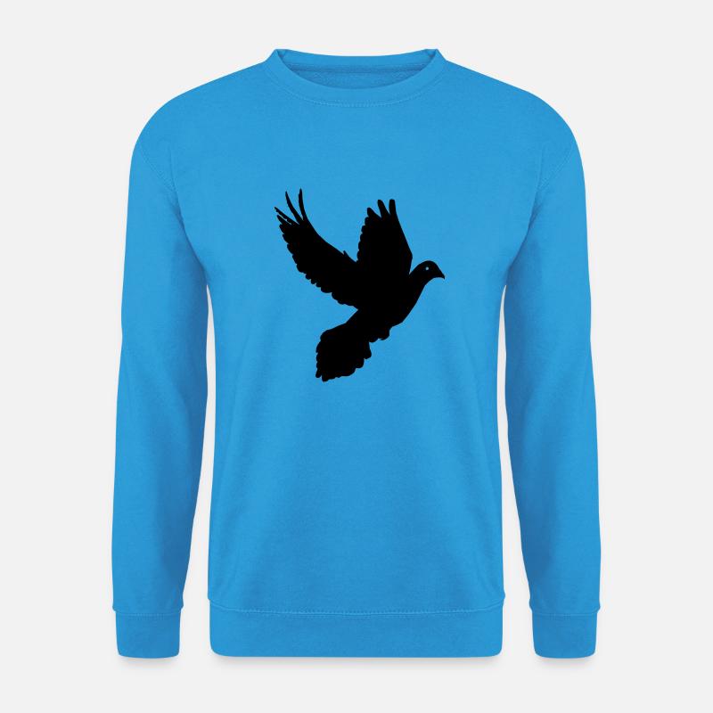Dove Bird - Unisex Pullover - Meeresblau