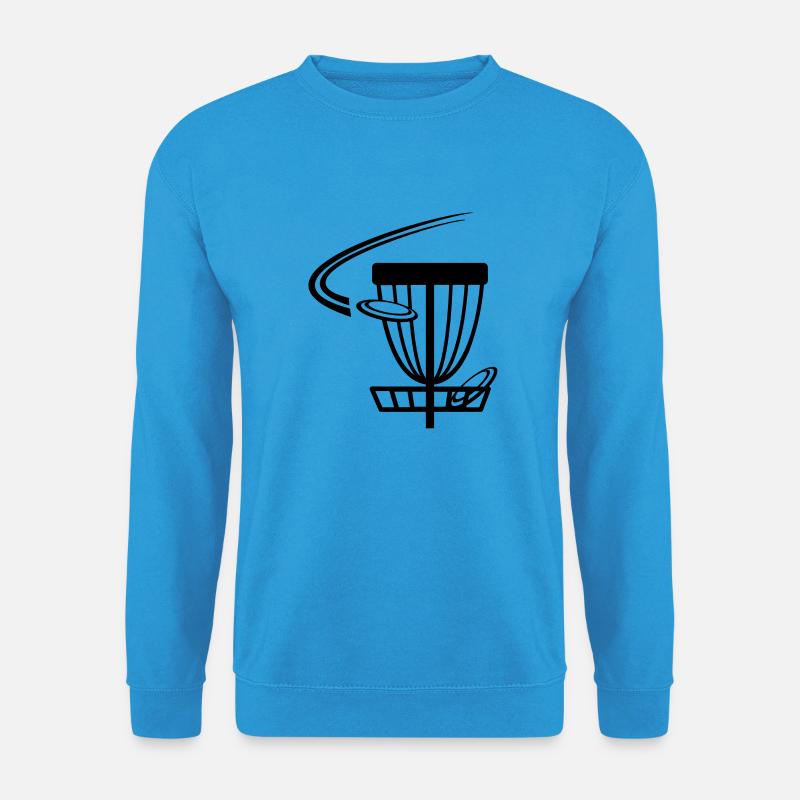 Discgolf-Korb - Unisex Pullover - Meeresblau