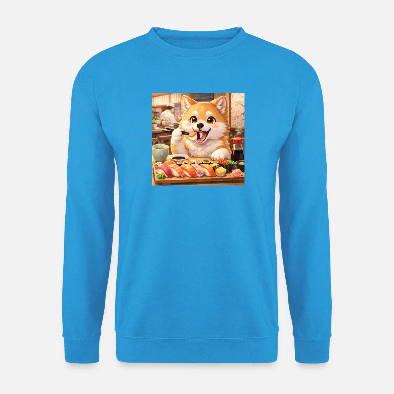 DogSushi - Unisex Pullover - Meeresblau