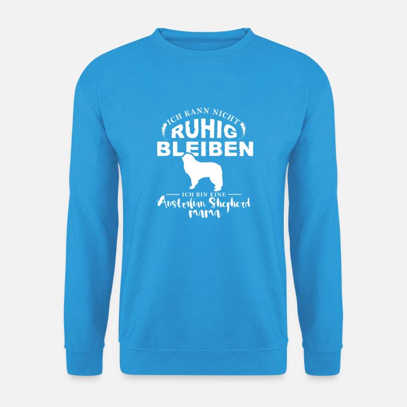 Australian Shepherd Mama - Unisex Pullover - Meeresblau