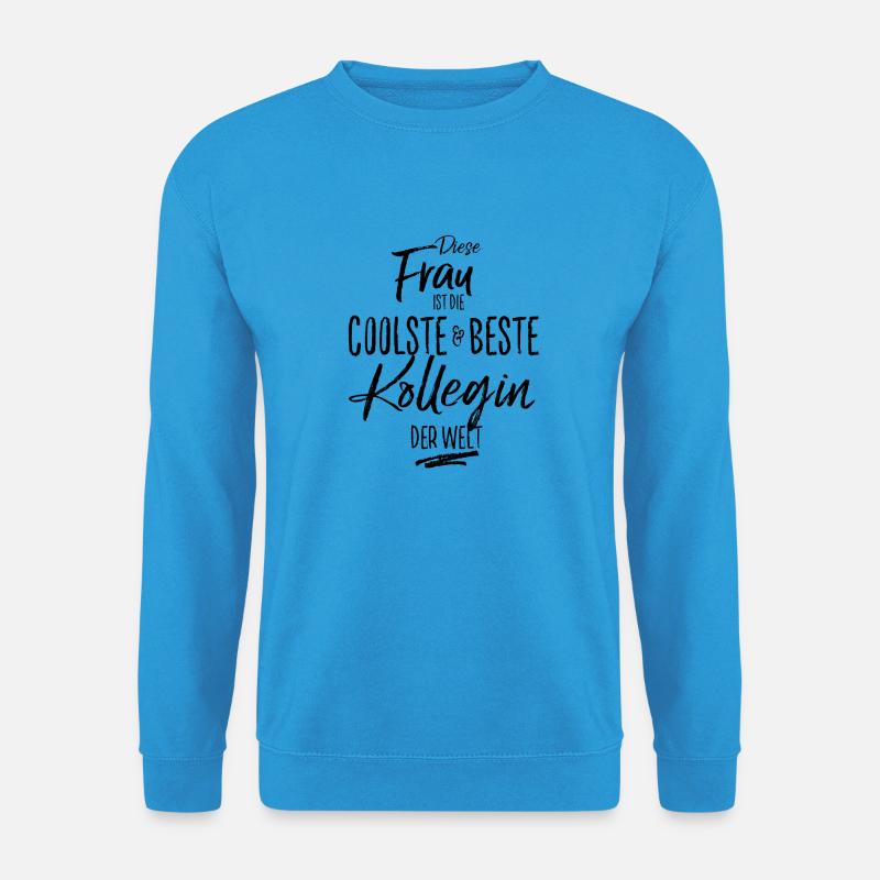 kollegin-schwarz - Unisex Pullover - Meeresblau