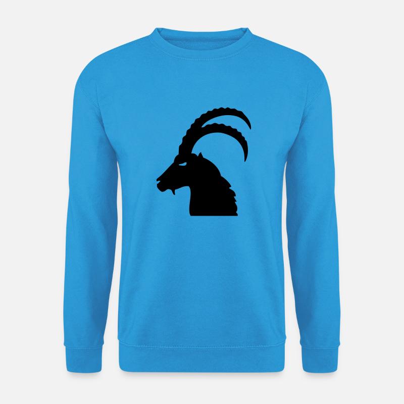 Steinbock - Unisex Pullover - Meeresblau