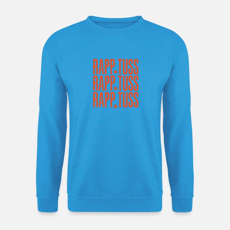 Design with Revolutionary Tuss Rapp Scriptures - Unisex Sweatshirt - sea blue