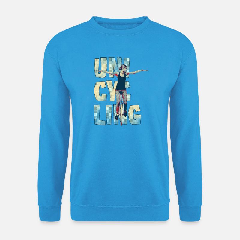 Einrad | Unicycling Freestyle - Unisex Pullover - Meeresblau