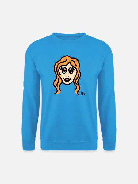 Virgo tall - Unisex Sweatshirt - sea blue
