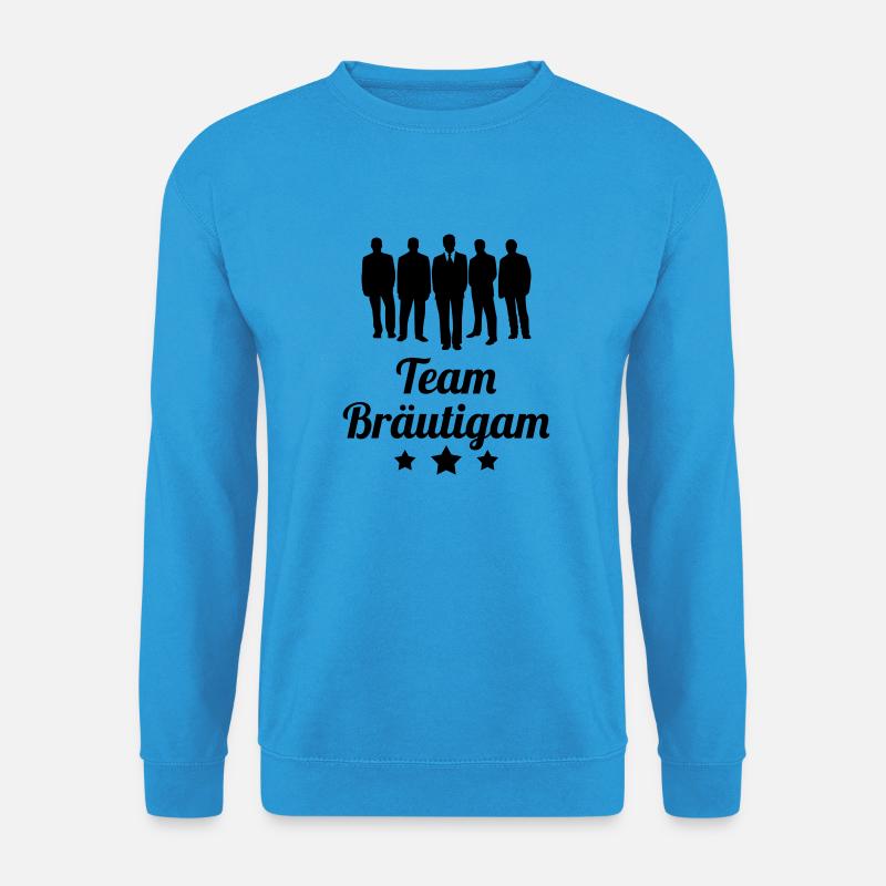 team_braeutigam_v1 - Unisex Pullover - Meeresblau