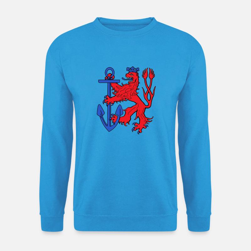 Düsseldorfer Löwe - Unisex Pullover - Meeresblau