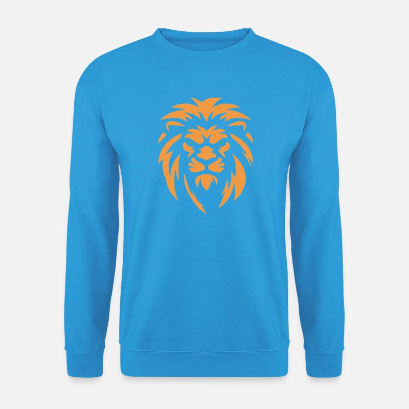 Wütender Löwe - Unisex Pullover - Meeresblau