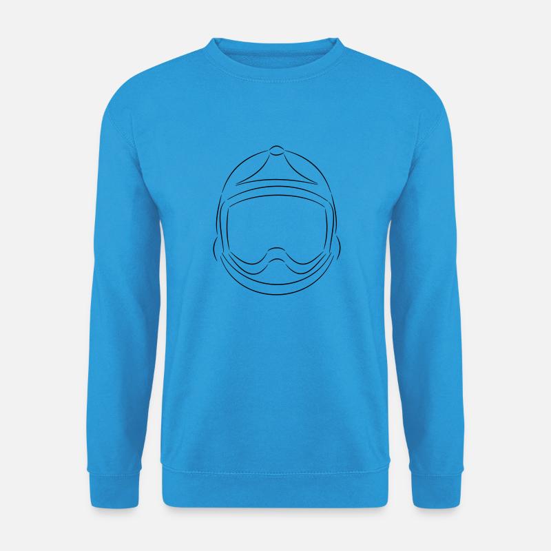 casque pompier f1 xf - Unisex Pullover - Meeresblau