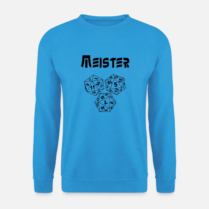 Rollenspiel Meister - Unisex Pullover - Meeresblau