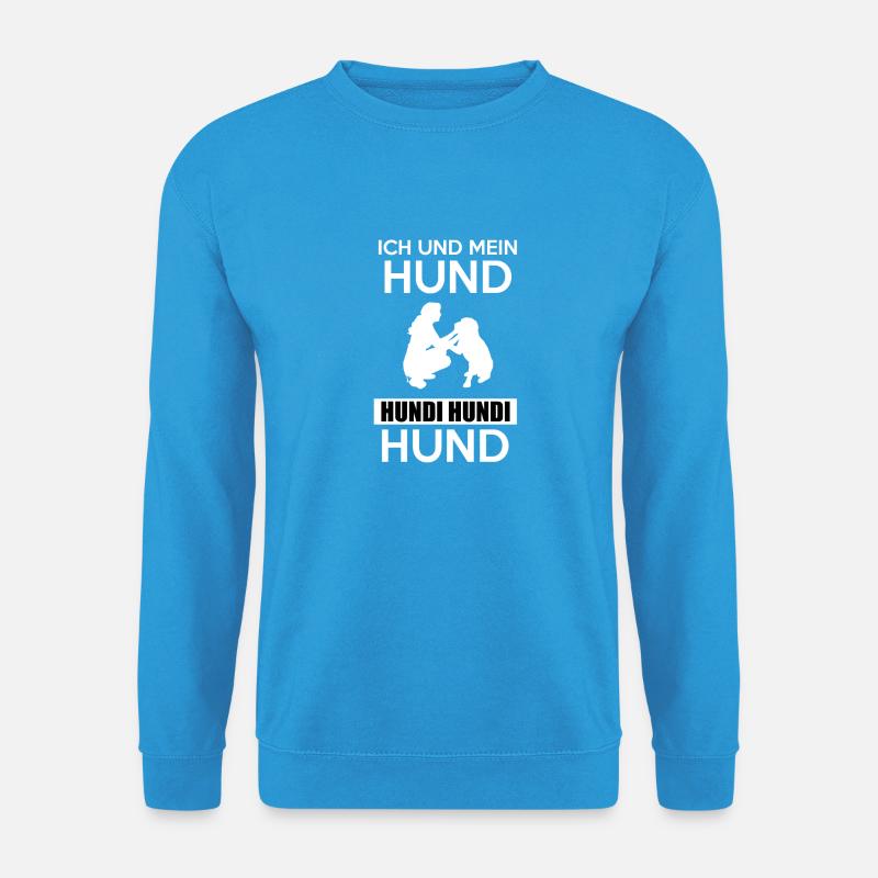 Hund Hunde - Unisex Pullover - Meeresblau