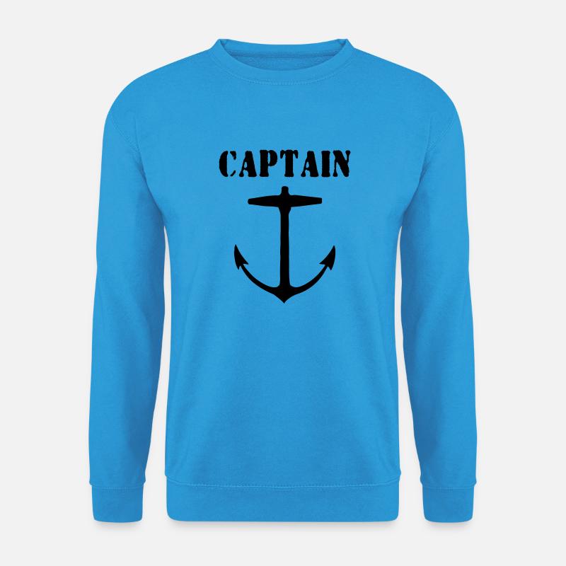 captain - Unisex Pullover - Meeresblau