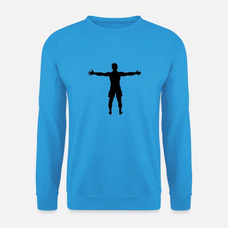 Sportler - Unisex Pullover - Meeresblau