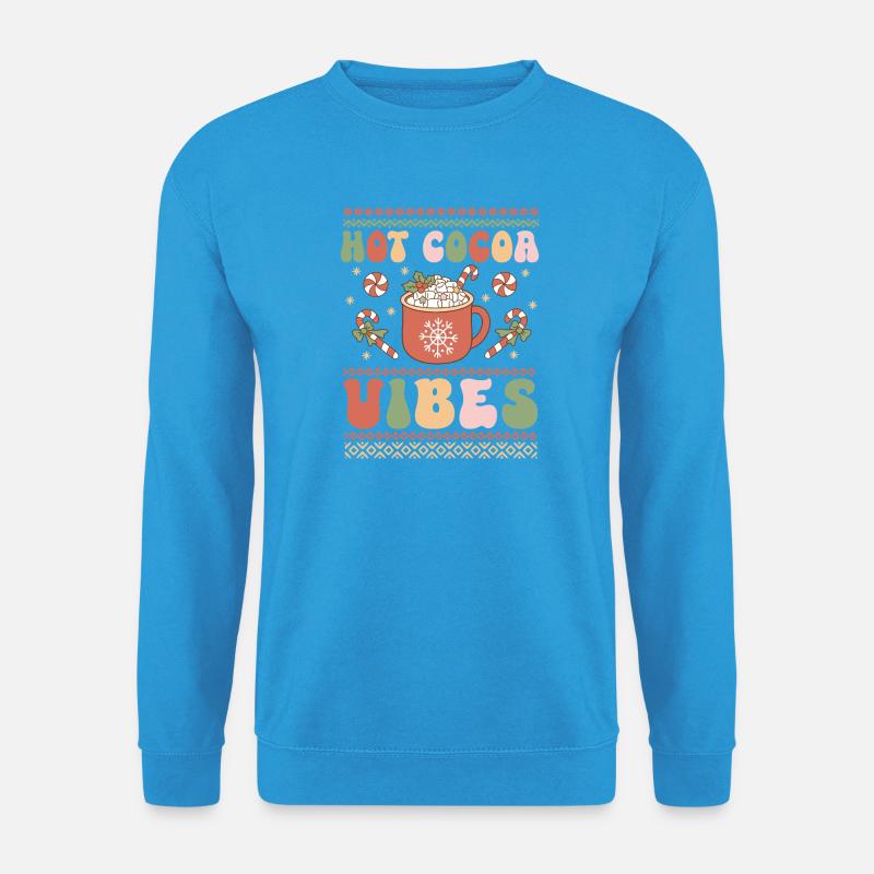 Hässlicher Weihnachtspullover - Unisex Pullover - Meeresblau