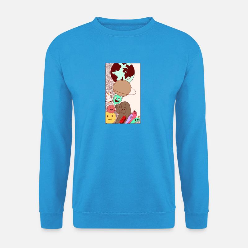 Colors-Universum - Unisex Pullover - Meeresblau