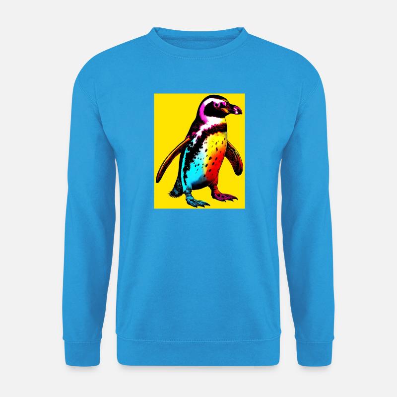 Pinguin - Unisex Pullover - Meeresblau