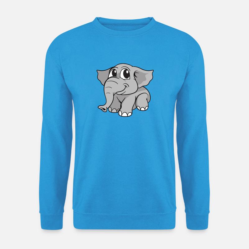 Elephant Elefant - Unisex Pullover - Meeresblau
