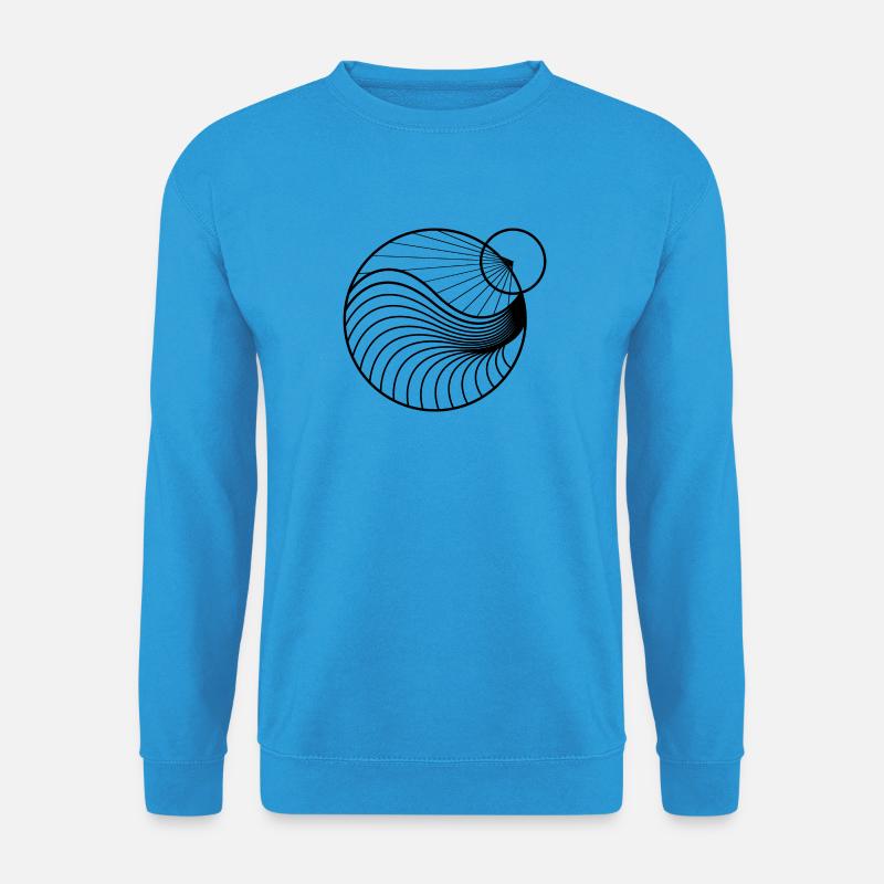 New World black - Unisex Pullover - Meeresblau