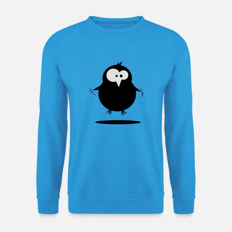 Vogel - Unisex Pullover - Meeresblau
