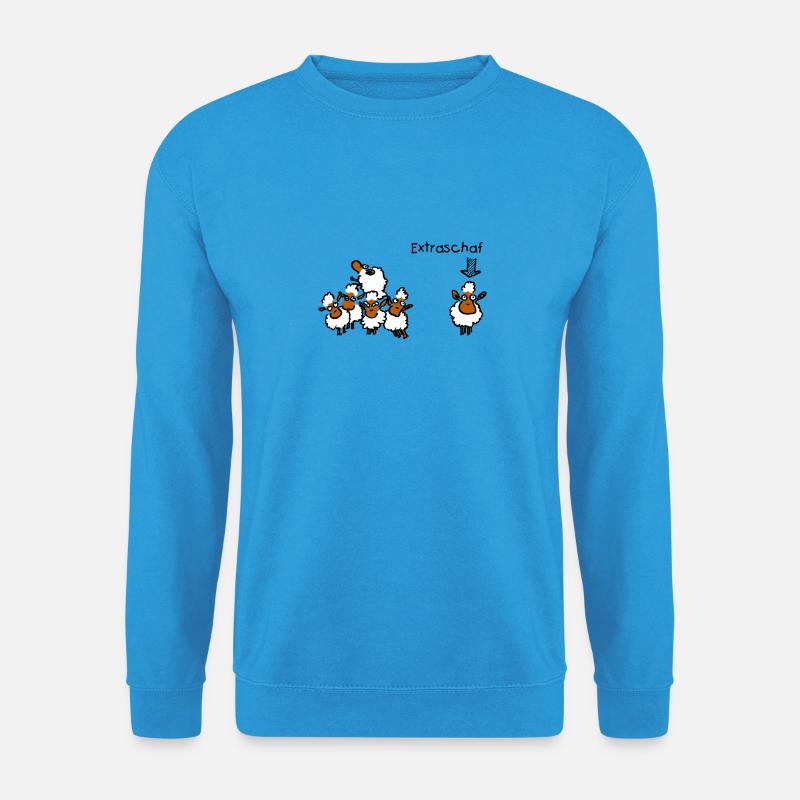 Extraschaf - Unisex Pullover - Meeresblau