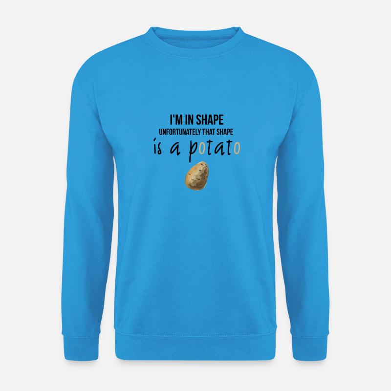 I am in shape - Unisex Pullover - Meeresblau