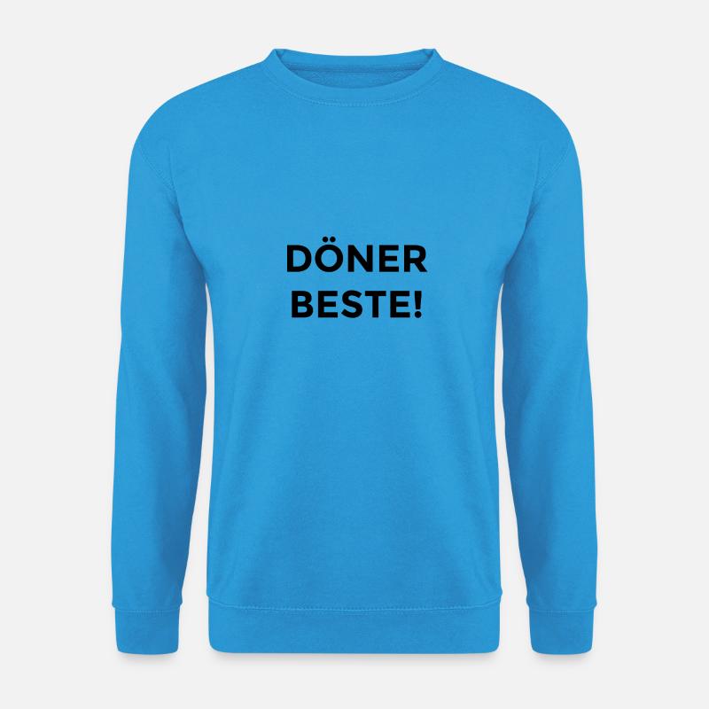 Döner beste! - Unisex Pullover - Meeresblau