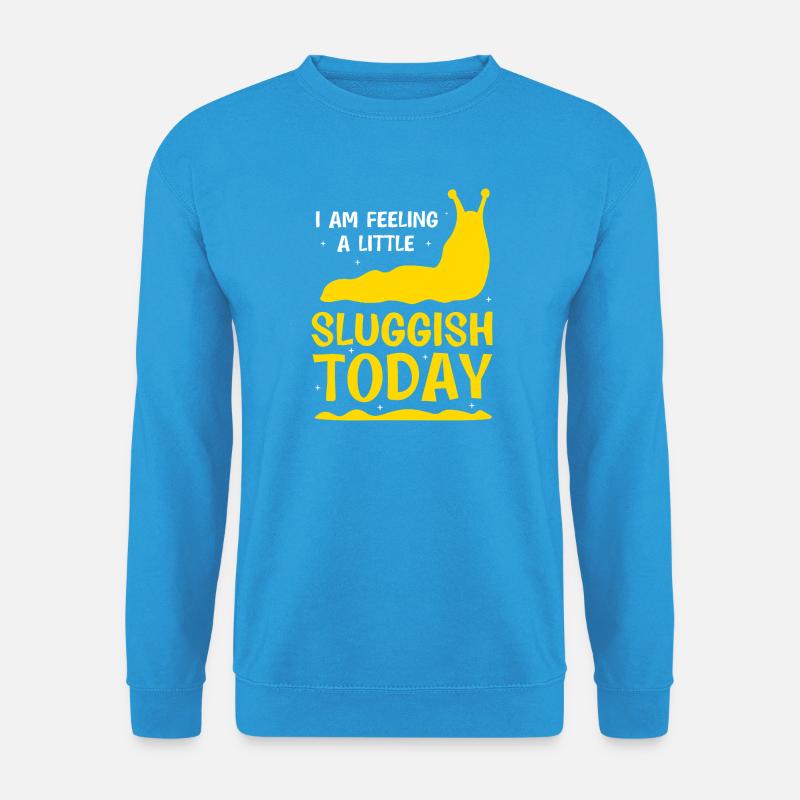 Banane Schnecke - Unisex Pullover - Meeresblau