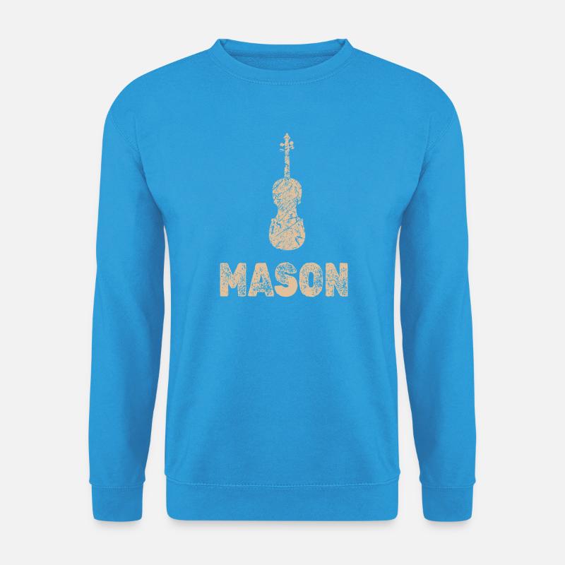 Geschenk für Mason - Unisex Pullover - Meeresblau