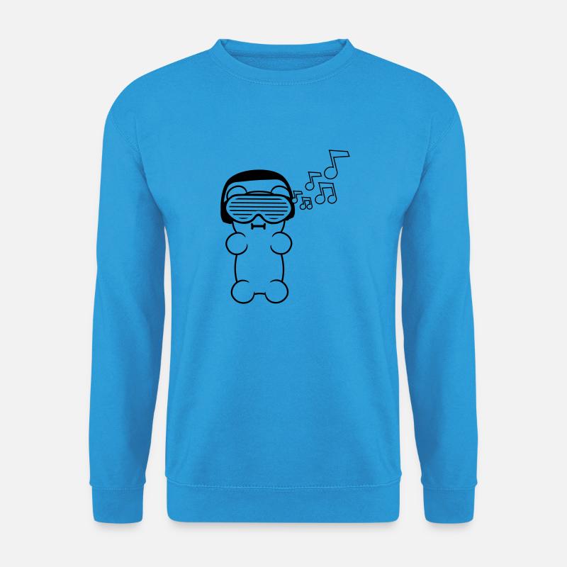 Party Gummibaerchen Design - Unisex Pullover - Meeresblau