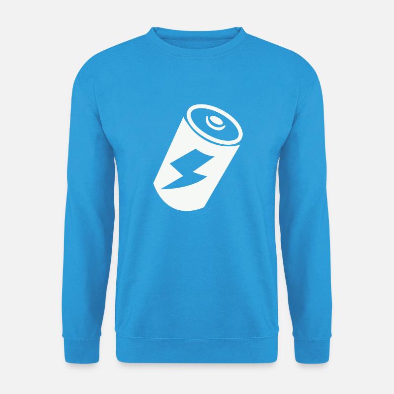 batterie - Unisex Pullover - Meeresblau