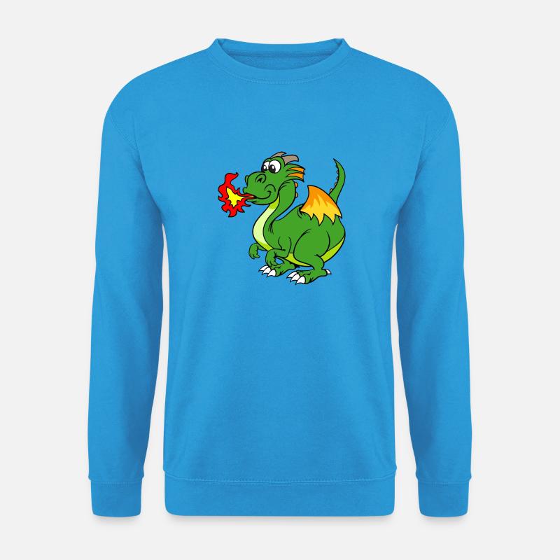 Drachen - Unisex Pullover - Meeresblau