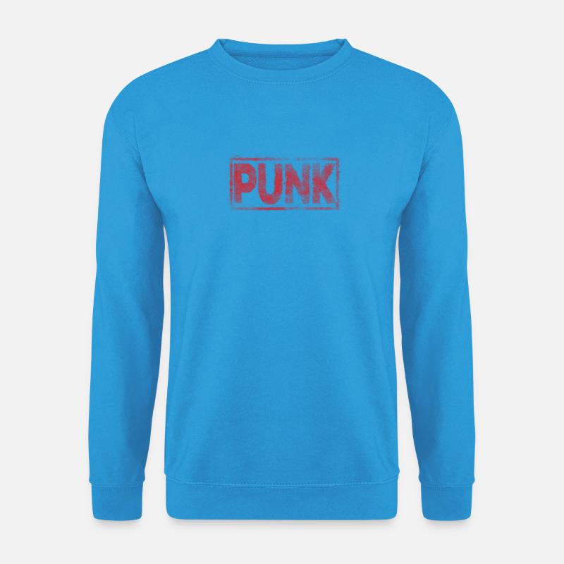 Punk - Unisex Pullover - Meeresblau