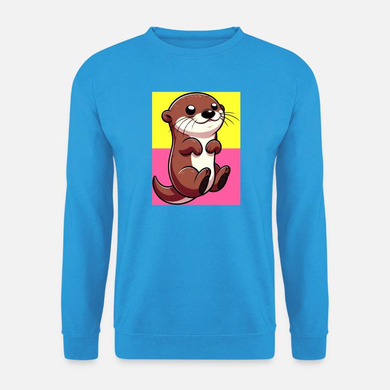 Otter - Unisex Pullover - Meeresblau