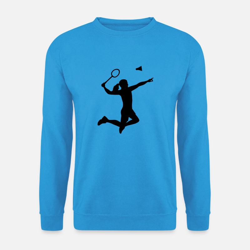 Badminton - Sweat-shirt Unisexe - bleu mer