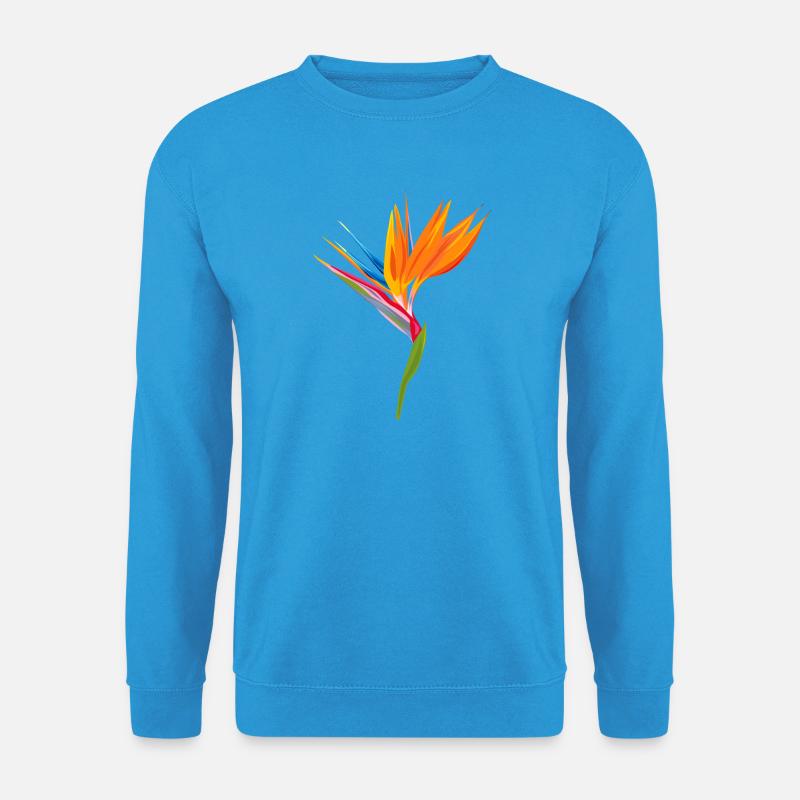 Paradiesvogel Farbenspiel - Unisex Pullover - Meeresblau