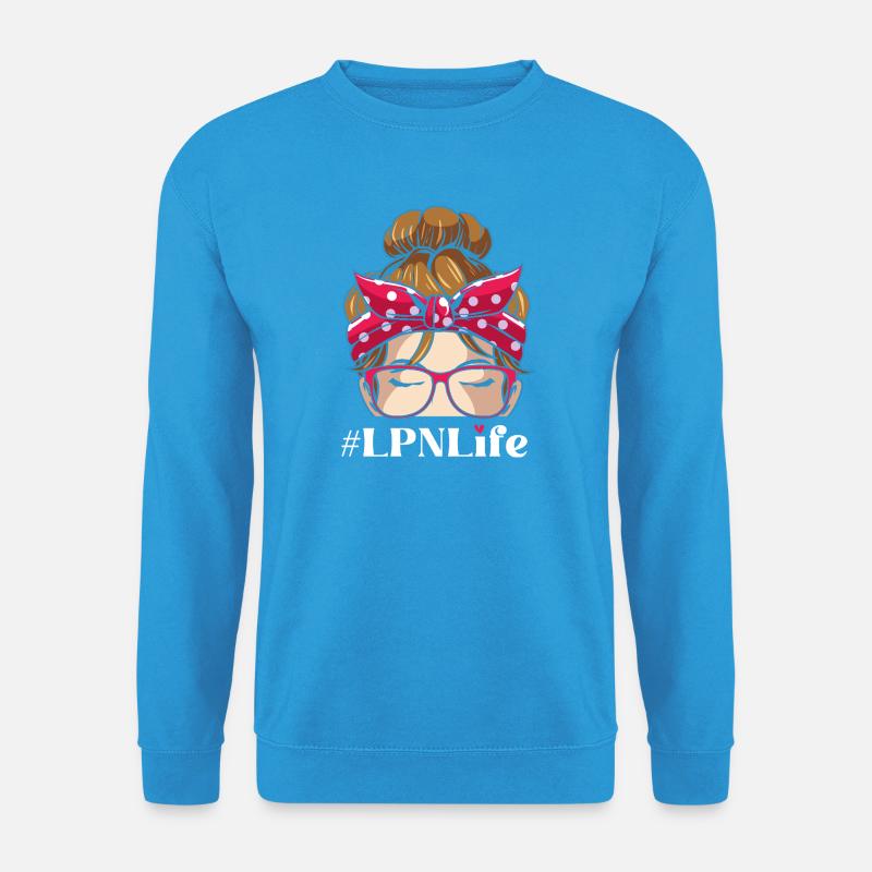 Krankenpflegerin Krankenschwester Krankenpfleger - Unisex Pullover - Meeresblau