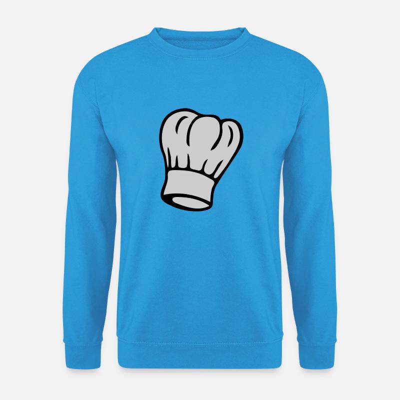 Chef's Hat 2-colored - Unisex Sweatshirt - sea blue