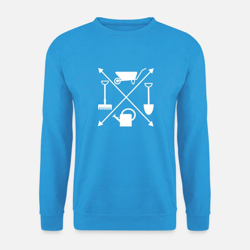 gartenkreuzw - Unisex Pullover - Meeresblau