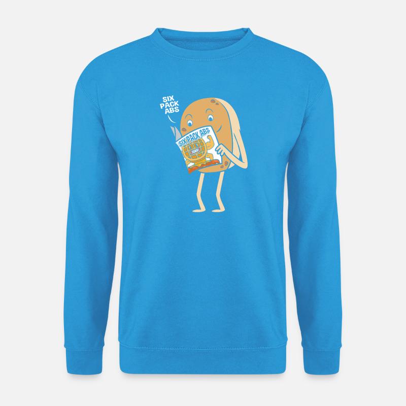 Pfannkuchen - Unisex Pullover - Meeresblau