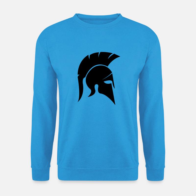 sparta_helm_001 - Unisex Pullover - Meeresblau