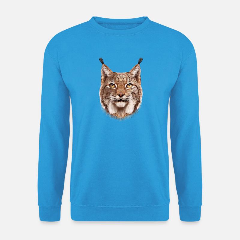 Luchs - Unisex Pullover - Meeresblau